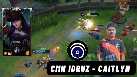 CARA MAIN KAYA CHALLENGER CAITLYN (PROPLAYER IDRUZ CMN) - HEADSHOT BISA DI STACK! - Wild Rift