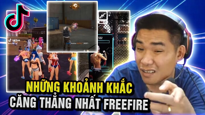 NHỮNG KHOẢNH KHẮC CĂNG THẲNG NHẤT FREEFIRE | REACTION TIKTOK FREEFIRE