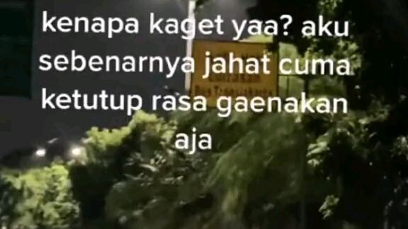 sebenanya orang jahat terlahir dari orang baik yg tersakiti 😌