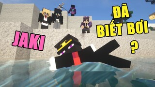 Minecraft THỢ SĂN BÓNG ĐÊM (NGOẠI TRUYỆN) - JAKI CUỐI CÙNG ĐÃ BIẾT BƠI ?  👻 vs 🏊‍♂️