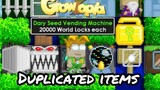 Growtopia Duplicated items Fixed