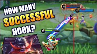 HOW MANY SUCCESSFUL HOOKS CAN YOU DO IN ONE GAME?