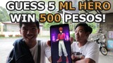 Guess 5 Mobile Legends Hero And Win 500 Pesos!