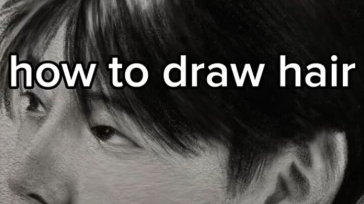 tutorial mengarsir rambut mudah untuk pemula ✍️