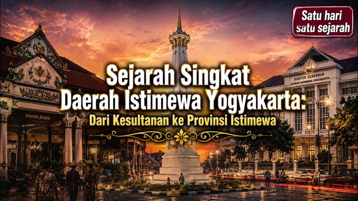 Sejarah Singkat Daerah Istimewa Yogyakarta: Dari Kesultanan ke Provinsi Istimewa