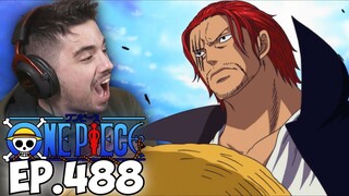 ONE PIECE - Episode 488 Reaction (Shanks Arrives!)