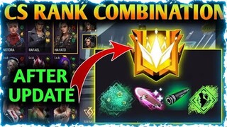 top 3 best cs rank character combination|garena free fire