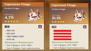 GENSHIN IMPACT ROLL MY ARTIFACT LUCKY OR NOT #32