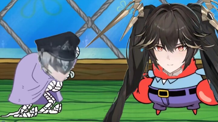 Lucia sees the commander’s new outfit and is like: