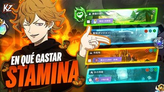 ESTO ES LO QUE DEBES FARMEAR EN BLACK CLOVER MOBILE!