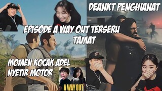 PART A WAY OUT TERSERU DUO DONGO TAMAT! MOMEN KOCAK ADEL NYETIR MOTOR. DEANKT PENGHIANAT SERU PARAH