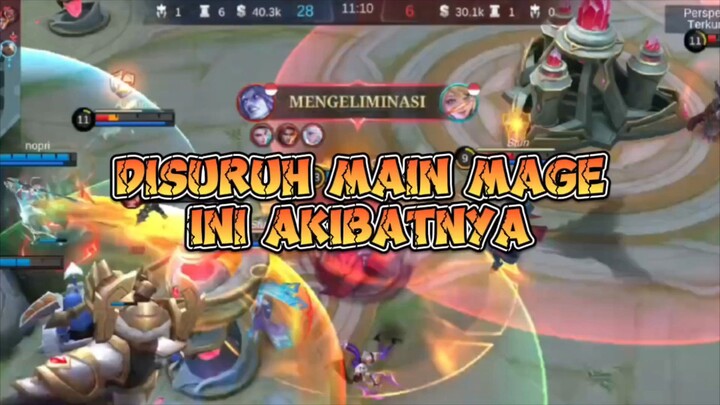 GAK BIASA MAIN MAGE SEKALINYA MAIN MAGE YA BARBAR + DAPAT MONTAGE 🤣