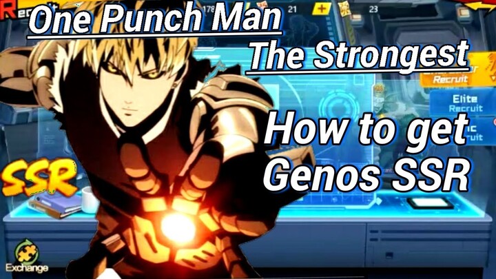 One Punch Man Next Update | How to Get Genos SSR in One Punch Man The Strongest (Predict)