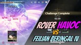 SOLO ROVER Lv70 VS Hologram FEILIAN BERINGAL Difficulty IV | Wuthering Waves