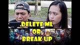 Delete ML or Break Up