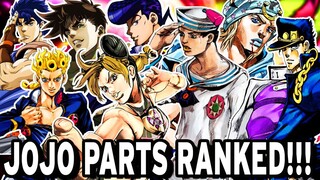 Ranking Every JoJo Part | JoJo's Bizarre Adventure