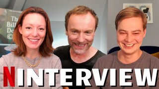 THE BILLION DOLLAR CODE Interview With Mark Waschke, Marius Ahrendt & Lavinia Wilson | Netflix