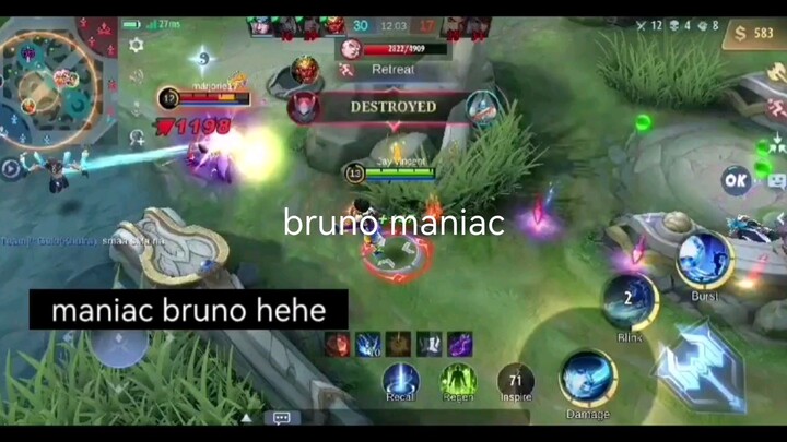 #mobile legend bruno maniac