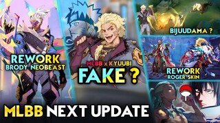 REWORK BRODY NEOBEAST | FAKE ML x KURAMA? | ROGER SKIN REWORK - Mobile Legends #whatsnext