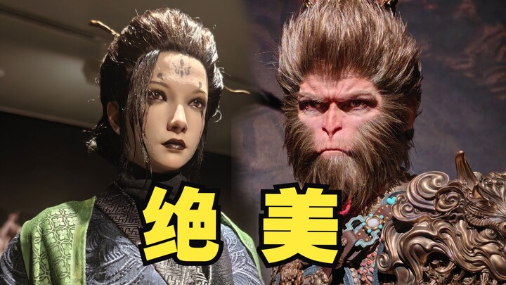 杭州黑神话展太炸裂！想要把四妹和猴哥搬回家