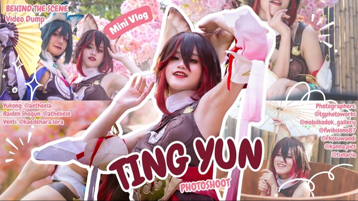 Tingyun Photoshoot Mini Vlog (group shoot) | CHERIE 🍒