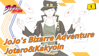 [JoJo's Bizarre Adventure/Hand Drawn MAD] Jotaro&Kakyoin_1
