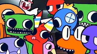 Garten of banban meet rainbow friends character