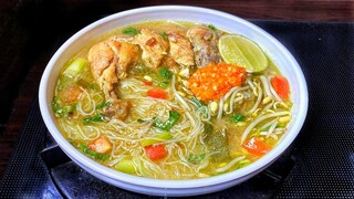 SOTO AYAM BUMBU SEDERHANA NIKMAT, RAHASIANYA  DUA BAHAN INI