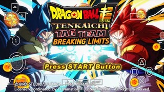 Dragon Ball Super Breaking Limits DBZ TTT MOD ISO With Permanent Menu And New Attacks DOWNLOAD