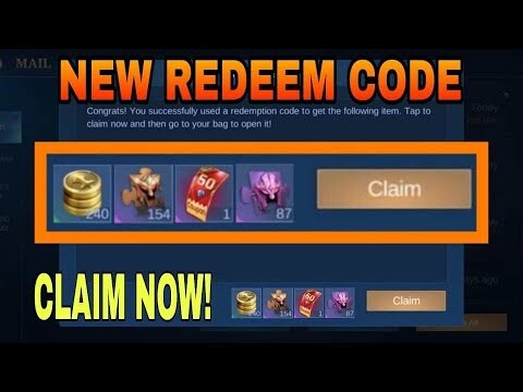 NEW REDEEM CODE | UPDATED REDEEM CODE JANUARY 27 2022 | MOBILE LEGENDS