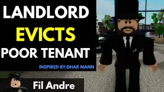 Rich Landlord Decides To Evict His Poor Tenant, Instantly Regrets It |Roblox Brookhaven Tagalog