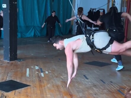 Sheep Fat Stunt Training