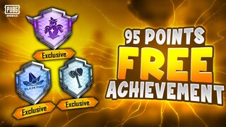 HOW TO GET 95 FREE ACHIEVEMENT POINTS | BLACKPINK & ANCIENT SECRET ACHIEVEMENT IN PUBG MOBILE