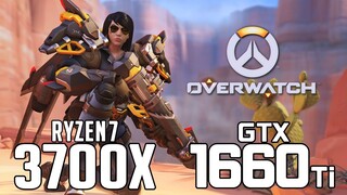 Overwatch on Ryzen 7 3700x + GTX 1660Ti 1080p, 1440p benchmarks!