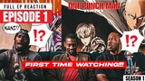 FIRST TIME WATCHING ONE PUNCH MAN!!! One Punch Man Episode 1 Reaction | Everyday Negroes React