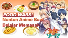 #007 ANIME REVIEW | Shokugeki no Souma| ENG-sub and INDO-sub