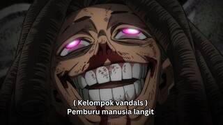 ( Alur cerita ) Gachiakuta Episode 5  - Kemunculan kelompok pemburu manusia langit vandals