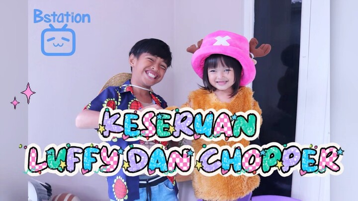 KESERUAN LUFFY DAN CHOPPER SAAT BERMAIN BERSAMA