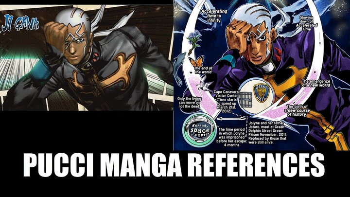 Pucci Manga References - Jojo's Bizarre Adventure All Star Battle R