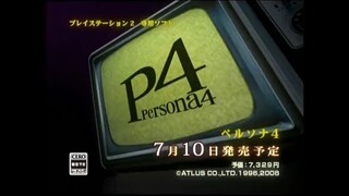 [10 Juli 2008] PV promosi perilisan game PS2 Persona 4