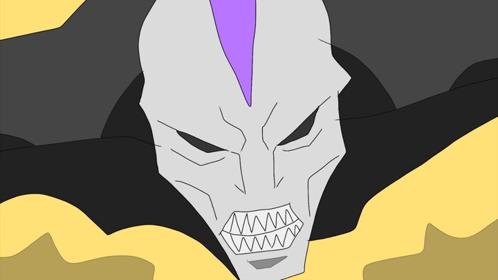 Menggambar monster yg ingin dendam ke Ichigo yg sudah menebas lengannya