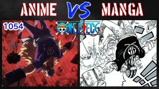 Anime VS Manga | ワンピース - One Piece Episode 1054