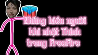 Những kiểu người khi Nhặt Thính trong FreeFire | Chú Xám #shorts