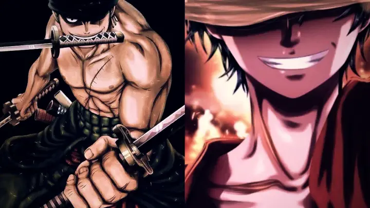 The man who will become the greatest swordsman and One Piece