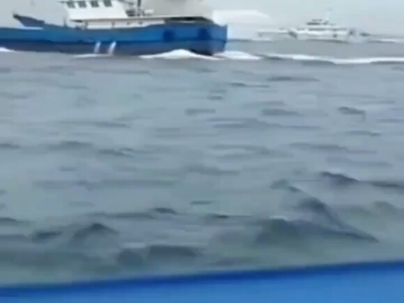 Nelayan Tiongkok menenggelamkan kapal perang Jepang