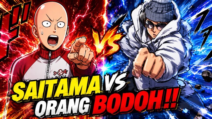 SAITAMA VS ORANG BODOH WKWK