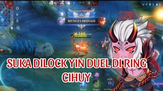 SUKA DI LOCK YIN DUEL DI RING CIHUY