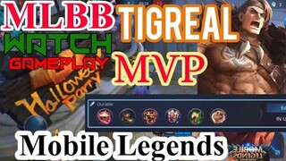 🇵🇭how to used tigreal TANK USER/build and itemsNILABAN KO NANAMAN SA RANK GAME/MVP