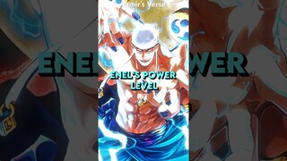 How Would Enel’s Power Level STACK UP In The New World?!? #anime #onepiece #luffy #shorts