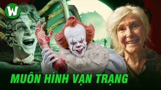 NHỮNG HÌNH DẠNG KHIẾP ĐẢM NHẤT CỦA CHÚ HỀ PENNYWISE